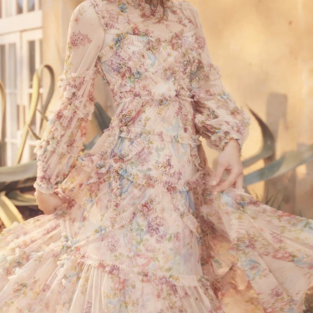Needle & Thread Midi Dress size XS $605